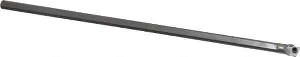 Hertel - 0.26" Min Bore Diam, 6" OAL, 3/16" Shank Diam, HBBG Indexable Boring Bar - 1.87" Max Bore Depth, WPGT Insert, Screw Holding Method - Exact Tool & Supply