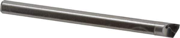 Hertel - 0.347" Min Bore Diam, 4" OAL, 5/16" Shank Diam, HBBG Indexable Boring Bar - 1.248" Max Bore Depth, WPGT Insert, Screw Holding Method - Exact Tool & Supply