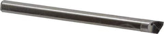 Hertel - 0.347" Min Bore Diam, 4" OAL, 5/16" Shank Diam, HBBG Indexable Boring Bar - 1.248" Max Bore Depth, WPGT Insert, Screw Holding Method - Exact Tool & Supply