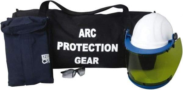 PRO-SAFE - Size 2XL, 2 HRC, Arc Flash Clothing Kit - 12 cal per Sq cm, Hard Cap Protection - Exact Tool & Supply
