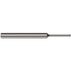 Harvey Tool - 0.165" Diam 90° 0.019" Chamfer 6-Flute Solid Carbide Back Chamfer - Exact Tool & Supply