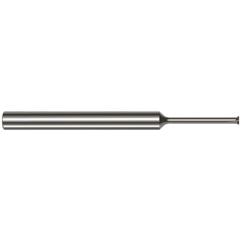 Harvey Tool - 0.08" Diam 90° 0.008" Chamfer 5-Flute Solid Carbide Back Chamfer - Exact Tool & Supply