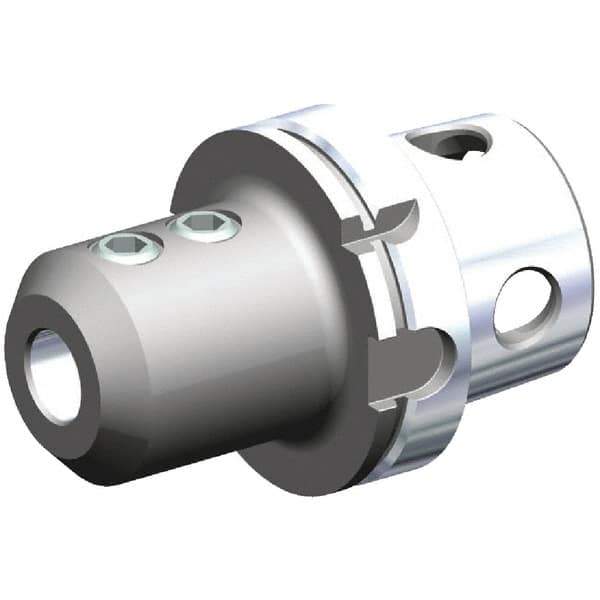 Kennametal - KM4X100 Modular Connection 12mm Hole End Mill Holder/Adapter - 41.5mm Nose Diam, 80mm Projection, Through-Spindle Coolant - Exact Tool & Supply