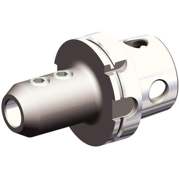 Kennametal - KM4X100 Modular Connection 1/4" Hole End Mill Holder/Adapter - 1" Nose Diam, 3" Projection, Through-Spindle Coolant - Exact Tool & Supply