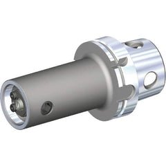 Kennametal - KM4X100/KM40 System Size, Modular Tool Holding System Adapter - 150mm Projection, 40mm Body Diam, Through Coolant - Exact Tool & Supply
