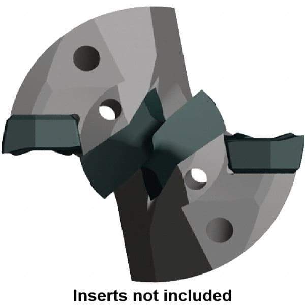 Kennametal - Series KSEM Plus, Head Connection FDS28, 31mm Max Diam Pilot Insert Drill Head - 17mm Pilot Drill Diam, 22mm Head Length - Exact Tool & Supply