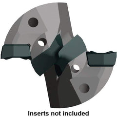Kennametal - Series KSEM Plus, Head Connection FDS28, 31mm Max Diam Pilot Insert Drill Head - 17mm Pilot Drill Diam, 22mm Head Length - Exact Tool & Supply