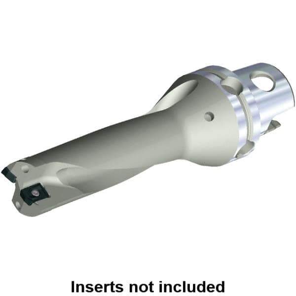 Kennametal - 57mm Max Drill Depth, 3xD, 19mm Diam, Indexable Insert Drill - KM40 Modular Connection Shank - Exact Tool & Supply