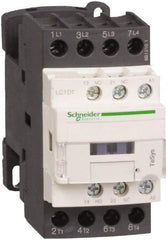 Schneider Electric - 4 Pole, 480 Coil VAC at 50/60 Hz, 40 Amp at 440 VAC, Nonreversible IEC Contactor - Bureau Veritas, CCC, CSA, CSA C22.2 No. 14, DNV, EN/IEC 60947-4-1, EN/IEC 60947-5-1, GL, GOST, LROS, RINA, RoHS Compliant, UL 508, UL Listed - Exact Tool & Supply