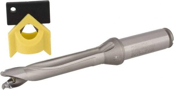 Kennametal - 13.1 to 13.49mm Diam, 5xD, 67.56mm Max Depth, 15.88mm Shank Diam, 3.41" Flute, 139.95mm OAL, Replaceable Tip Drill - P Seat Size, KTIP Toolholder, Series KenTIP - Exact Tool & Supply