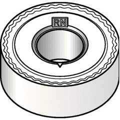 Kennametal - RNMG32 RN Grade KCP25B Carbide Turning Insert - TiCN/Al2O3/TiOCN Finish, Round, 3/8" Inscr Circle, 1/8" Thick - Exact Tool & Supply