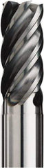 Seco - 20mm, 5 Flute, Single End, Solid Carbide, 1mm Corner Radius End Mill - 100mm OAL, Right Hand Flute, 42mm LOC, Right Hand Cut, 48mm Extended Reach - Exact Tool & Supply