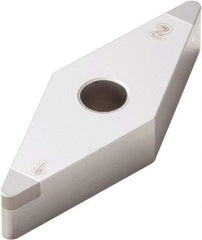 Seco - VNGA332 B Grade CBN010 CBN Turning Insert - 35° Diamond, 3/8" Inscr Circle, 3/16" Thick, 1/32" Corner Radius - Exact Tool & Supply