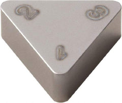 Seco - TNGX222 WZ Grade CBN010 CBN Turning Insert - 60° Triangle, 1/4" Inscr Circle, 1/8" Thick, 1/32" Corner Radius - Exact Tool & Supply