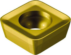 Sandvik Coromant - R210140514 PM Grade S40T Carbide Milling Insert - TiCN/Al2O3/TiN Finish, 5.26mm Thick, 14.6mm Inscribed Circle, 1.4mm Corner Radius - Exact Tool & Supply