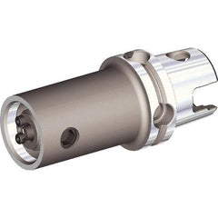 Kennametal - KM50 Outside Modular Connection, KM32 Inside Modular Connection, KM50 KM32 Reducing Adapter - 70mm Projection, 32mm Nose Diam, Through Coolant - Exact Tool & Supply
