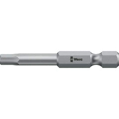 Wera - 3/64" Hex Screwdriver Bit - 1/4" Drive, 50mm OAL - Exact Tool & Supply