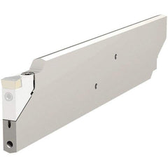 Iscar - Left Hand Cut Indexable Grooving Cartridge - TIGER-IQ Insert Style - Exact Tool & Supply