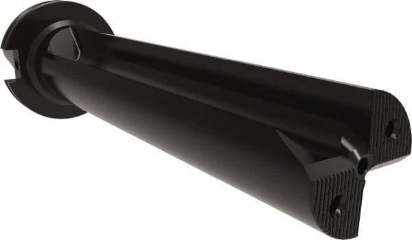 Allied Machine and Engineering - 10" Max Drill Depth, 4.5xD, 2" Diam, Indexable Insert Drill - 2 Inserts, CAT50 Taper Shank - Exact Tool & Supply