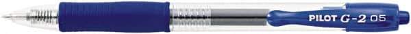 Pilot - Conical Roller Ball Pen - Blue - Exact Tool & Supply