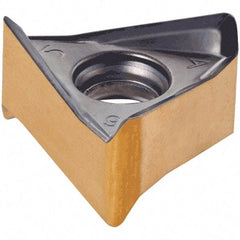 Iscar - H690 TNKX160610 PNTR Grade IC845 Carbide Milling Insert - AlTiN Finish, 10mm Thick, 12mm Inscribed Circle, 1mm Corner Radius - Exact Tool & Supply