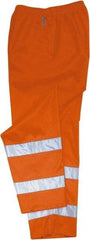 Ergodyne - Size 5XL, Orange, Rain Pants - 1 Pocket - Exact Tool & Supply