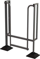TRI-ARC - 62" 2 Step Configurable Rooftop Ladder - 90° Incline, 500 Lb Capacity, 20" Platform Height, 52-1/4" Base Width x 26" Base Depth, Perforated Tread - Exact Tool & Supply
