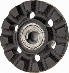 3M - 2" Diam Disc Backing Pad - 1/4" Shank Diam, Medium Density, 20,000 RPM, Roloc TR Compatible - Exact Tool & Supply
