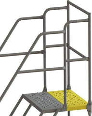 TRI-ARC - Deep Top Ladder Kit - For Use with Forward Descent Perforated Rolling Ladder - Exact Tool & Supply