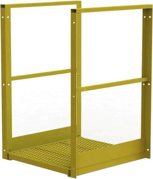 TRI-ARC - 44" Bridge Span - Crossover, 1,000 Lb Capacity, 44" Platform Height, 30" Base Width x 30" Base Depth, Serrated - Exact Tool & Supply