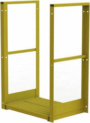 TRI-ARC - 44" Bridge Span - Crossover, 1,000 Lb Capacity, 44" Platform Height, 30" Base Width x 20" Base Depth, Serrated - Exact Tool & Supply
