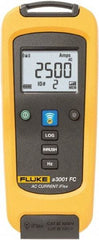 Fluke - FLK-A3001 FC, CAT IV, CAT III, Digital True RMS Wireless Clamp Meter with 10" Flex Jaws - 2500 AC Amps, Measures Current - Exact Tool & Supply