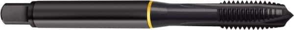 Guhring - 5/16-18 UNC, Oxide Finish, Cobalt Spiral Point Tap - Plug Chamfer, Right Hand Thread, 2.72" OAL, 0.709" Thread Length, 0.318" Shank Diam, 2B/3B Class of Fit, Series 4402 - Exact Tool & Supply