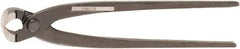 Channellock - 10" OAL, Concrete Nippers - 0.83" Jaw Length x 1.38" Jaw Width, Rounded Nose Head - Exact Tool & Supply