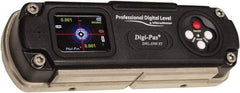 Digi-Pas - 7.4" Long, 0.000175" Graduation Sensitivity per 10", 0 Vials, Master Precision Level - Cast Iron (Base), 0.0003" Base Flatness, 2.4" Wide x 1-1/2" High - Exact Tool & Supply