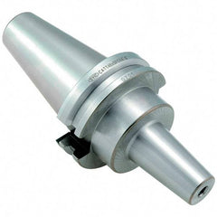 Techniks - 1/8 to 1.023" Capacity, 8" Projection, CAT40 Dual Contact Taper, ER40 Collet Chuck - 10.687" OAL - Exact Tool & Supply