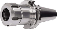 Accupro - 2mm to 20mm Capacity, 3-1/8" Projection, CAT40 Dual Contact Taper, ER32 Collet Chuck - 147.75mm OAL - Exact Tool & Supply