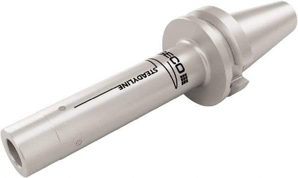 Seco - Combimaster 30.5mm BT40 Taper Shank Milling Tip Insert Holder & Shank - 133mm Projection, 1.21" Neck Diam, M16 Neck Thread, 30mm Nose Diam, 225.4mm OAL, Steel Tool Holder - Exact Tool & Supply