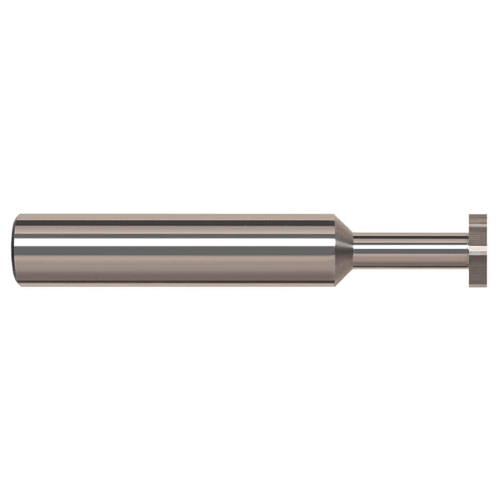 Harvey Tool - 3/32" Cut Diam, 1/16" Cut Width, 1/8" Shank, Straight-Tooth Woodruff Keyseat Cutter