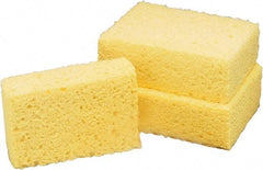 Ability One - 5-3/4" Long x 1-3/4" Wide x 1" Thick Scouring Sponge - Non-Abrasive, Tan - Exact Tool & Supply