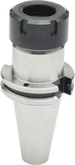 Parlec - 0.5mm to 10mm Capacity, 5.12" Projection, CAT40 Taper Shank, ER16 Collet Chuck - 7.81" OAL - Exact Tool & Supply