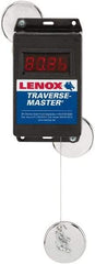 Lenox - Saw Feed Rate Meter - Includes 12 VDC Power Supply & Battery, For Use with Bandsaws - Exact Tool & Supply