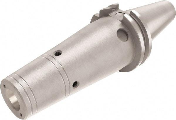 Seco - 20mm Hole Diam, CAT40 Taper Shank Shrink Fit Tool Holder & Adapter - 60.95mm Projection, 44mm Nose Diam, Through Coolant - Exact Tool & Supply
