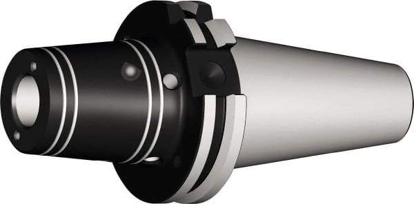 Seco - 32mm Hole Diam, DV50 Taper Shank Shrink Fit Tool Holder & Adapter - 70.9mm Projection, 48mm Nose Diam, Through Coolant - Exact Tool & Supply