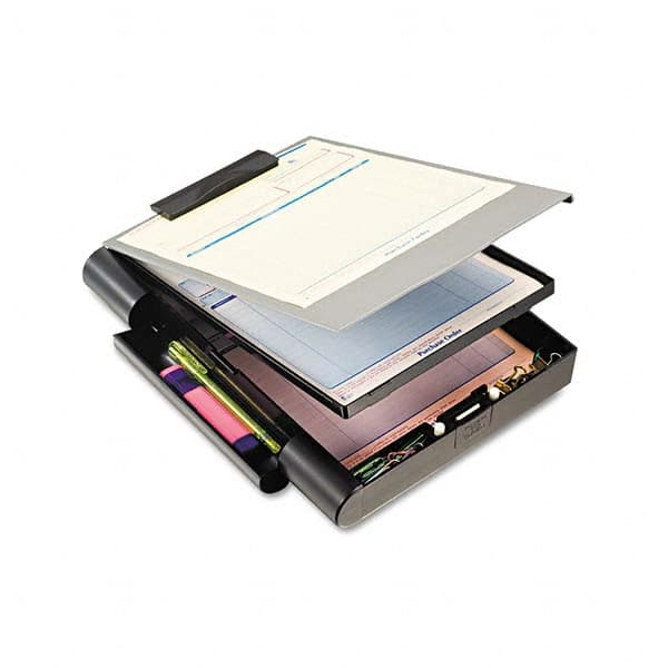 OfficemateOIC - Clip Boards Color: Black Length (Inch): 12 - Exact Tool & Supply