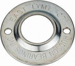 Hudson Bearing - 1 Inch Diameter, Round, Nylon Ball Transfer - 2-1/4 Inch Overall Diameter, 3/4 Inch Mount Height, 75 Lb. Capacity - Exact Tool & Supply