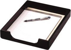 Rolodex - Black Document Organizer - Wood, MDF, Laminate - Exact Tool & Supply