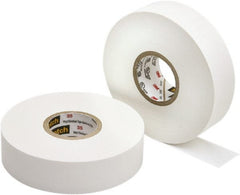 Ability One - 3/4" x 66' x 7 mil White Rubber Electrical Tape - Exact Tool & Supply