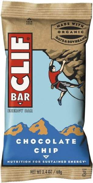 Clif Bar - Nutrition Bar - Chocolate Chip - Exact Tool & Supply