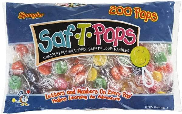 Saf-T-Pops - Candy - Lollipop - Exact Tool & Supply
